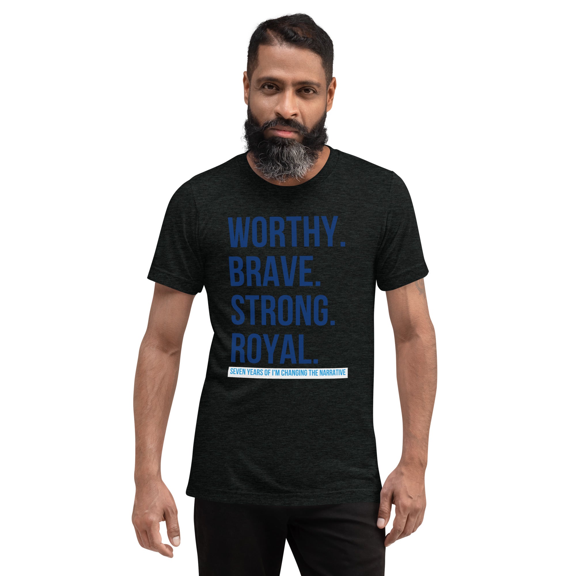 Worthy, Brave, Strong - short sleeve t-shirt