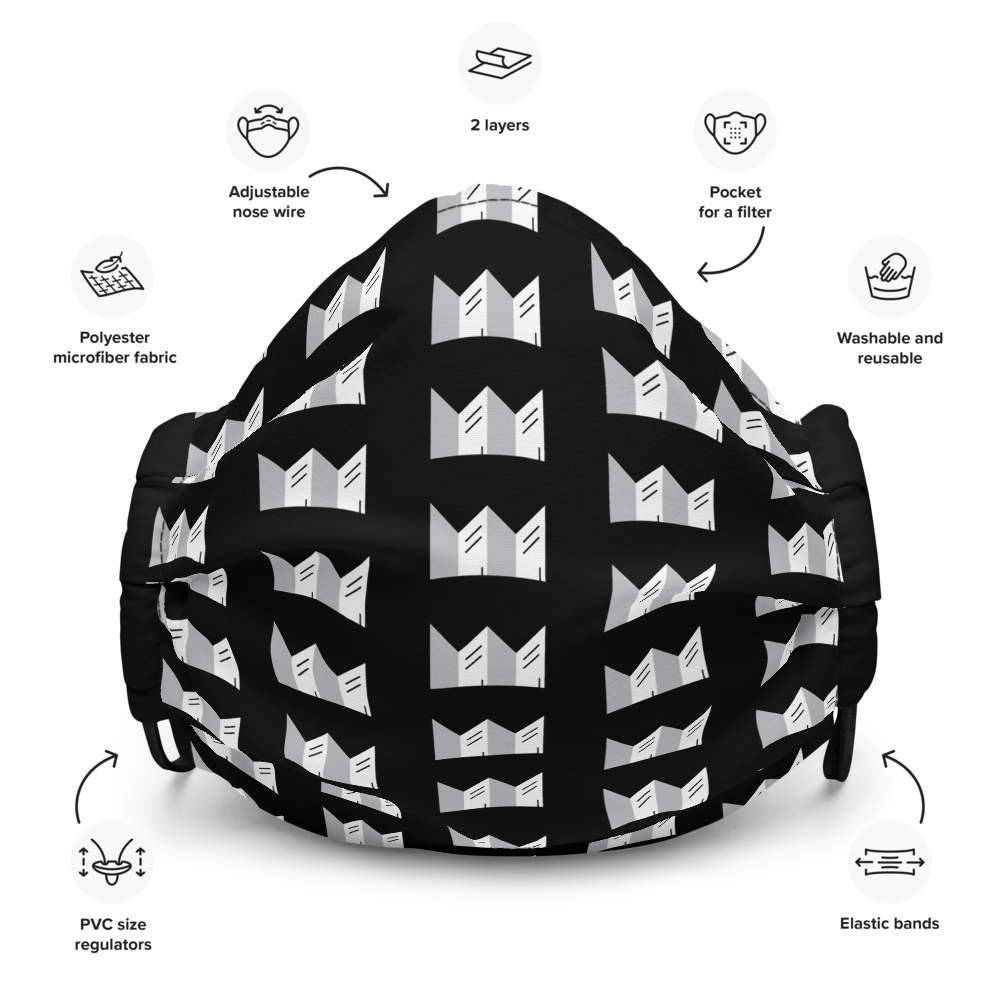 Crown Face Mask