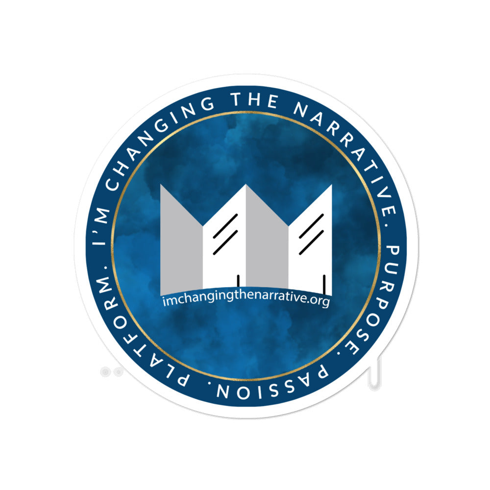 Purpose Passion Platform Sticker