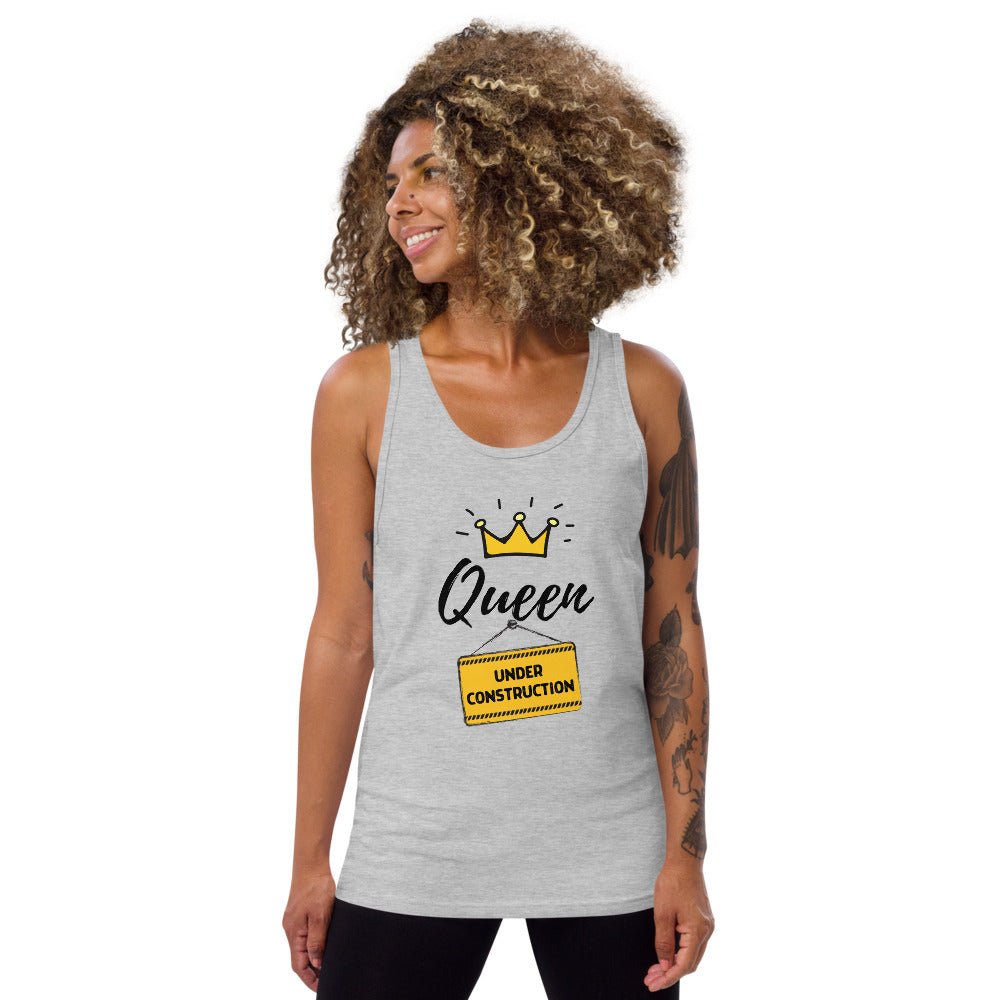 Queen Under Construction Tank Top