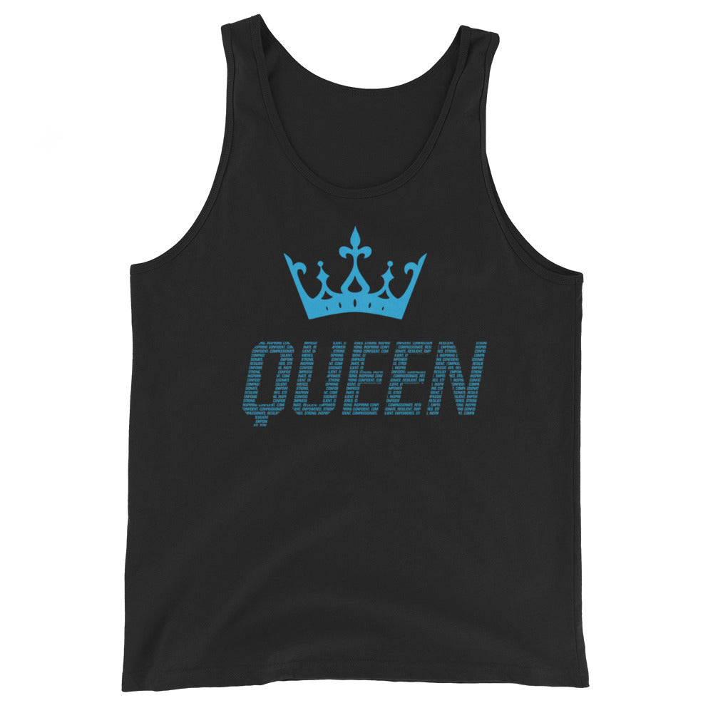 Blue QUEEN Tank Top