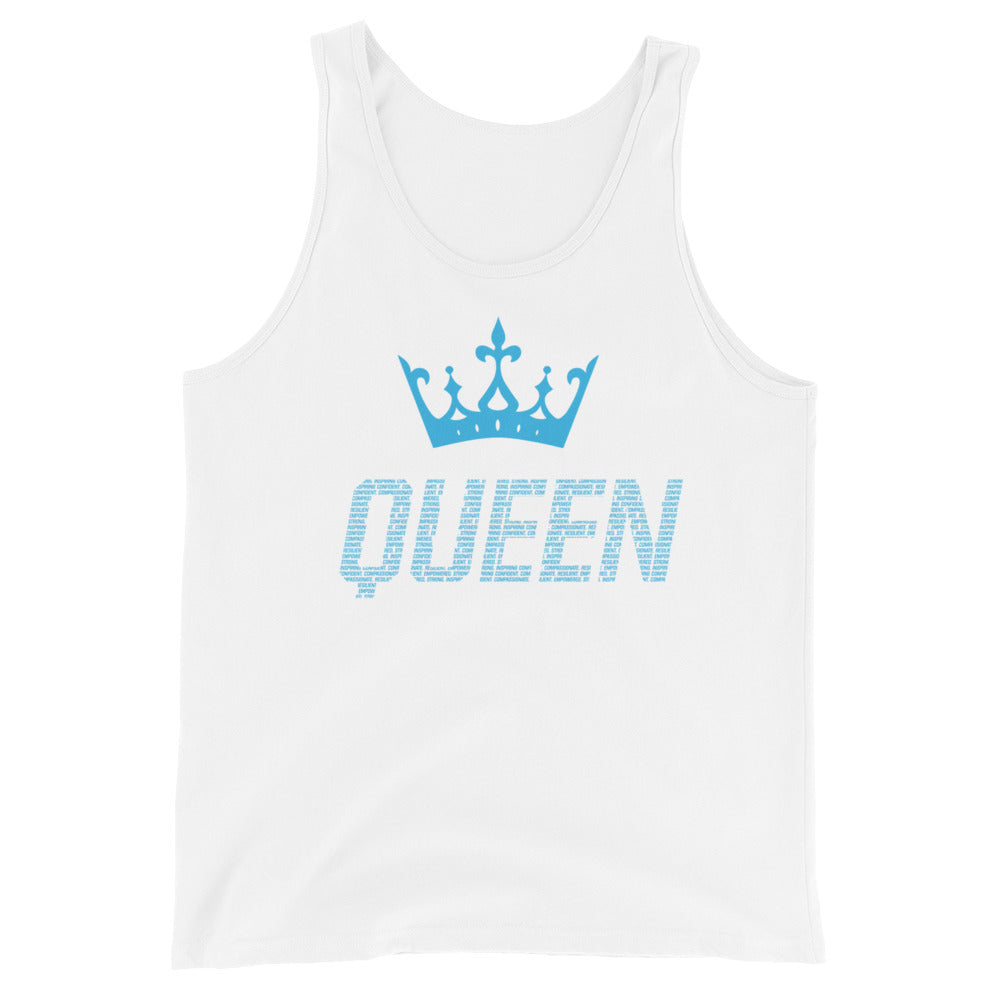 Blue QUEEN Tank Top