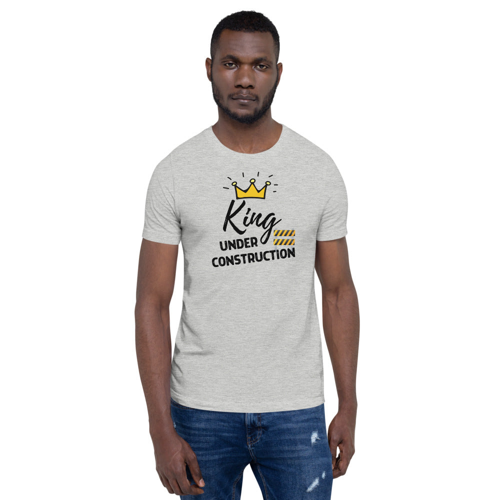 King Under Construction Emoji T-Shirt