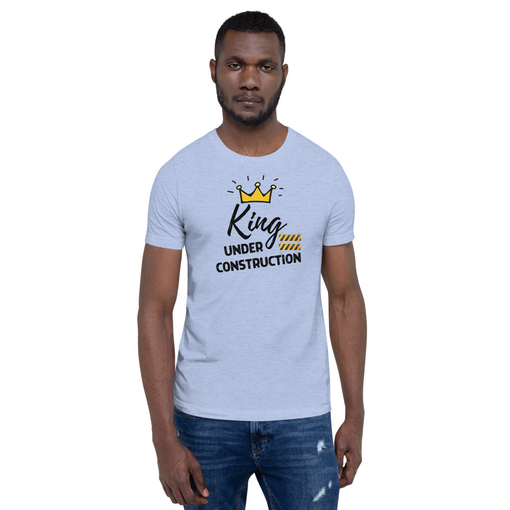 King Under Construction Emoji T-Shirt