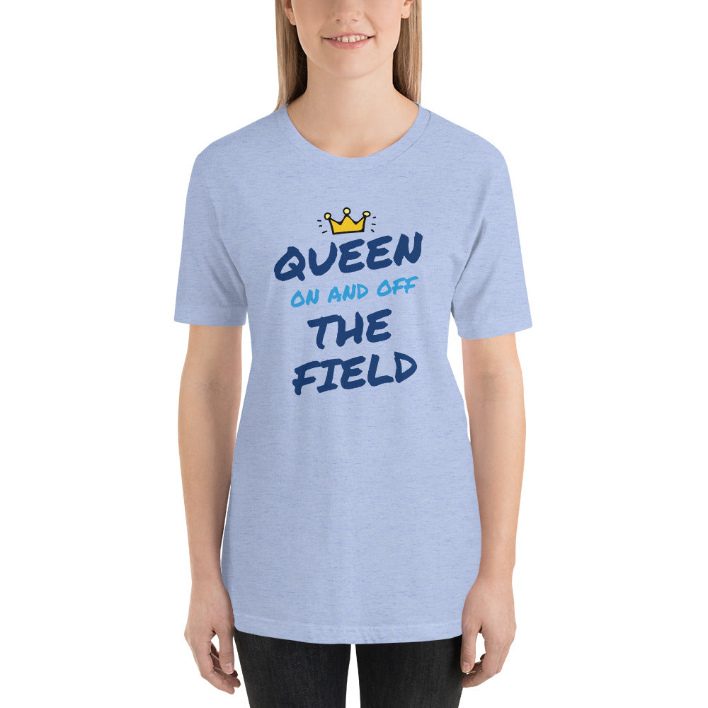 Queen On & Off Field - Short-Sleeve Unisex T-Shirt