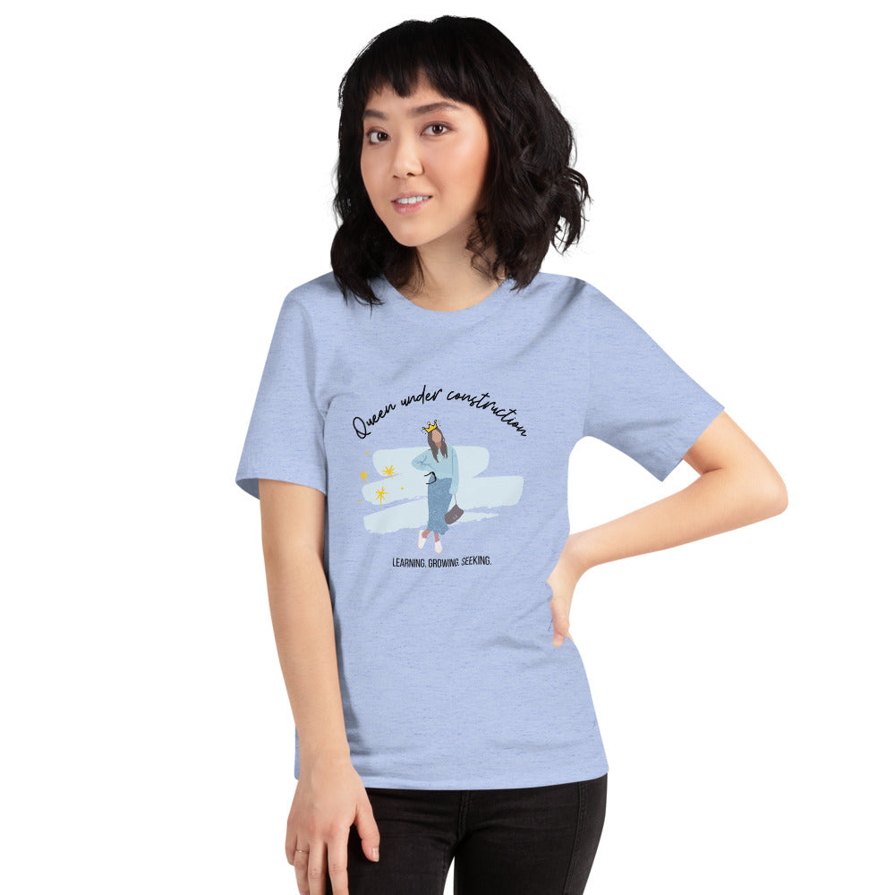 Queen Under Construction - Short-Sleeve Unisex T-Shirt