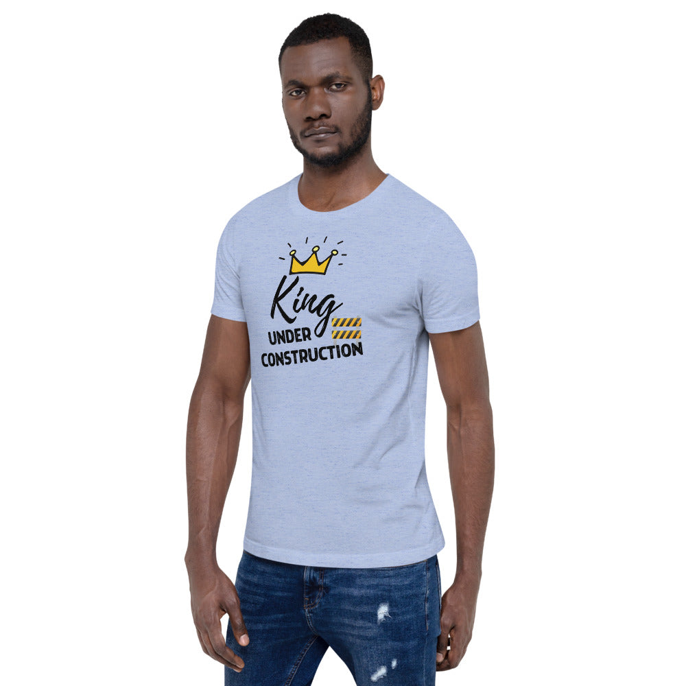 King Under Construction Emoji T-Shirt