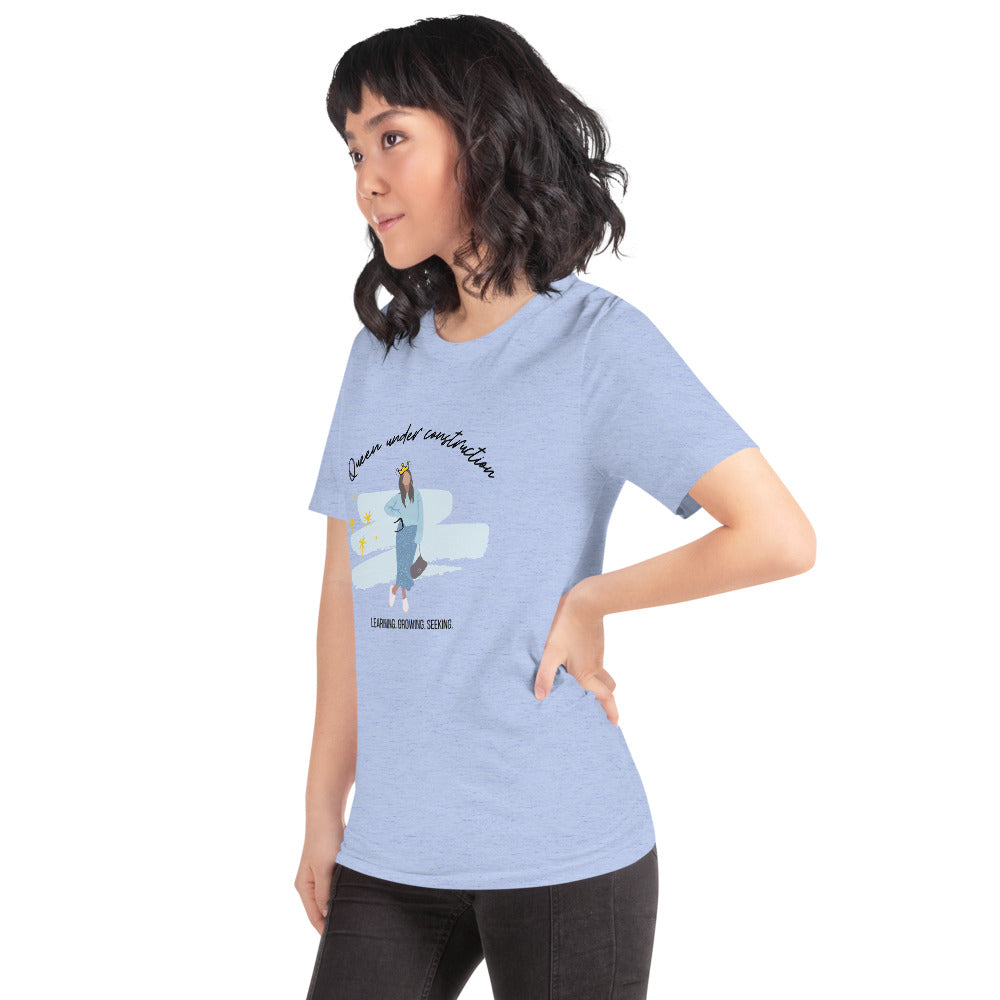 Queen Under Construction - Short-Sleeve Unisex T-Shirt