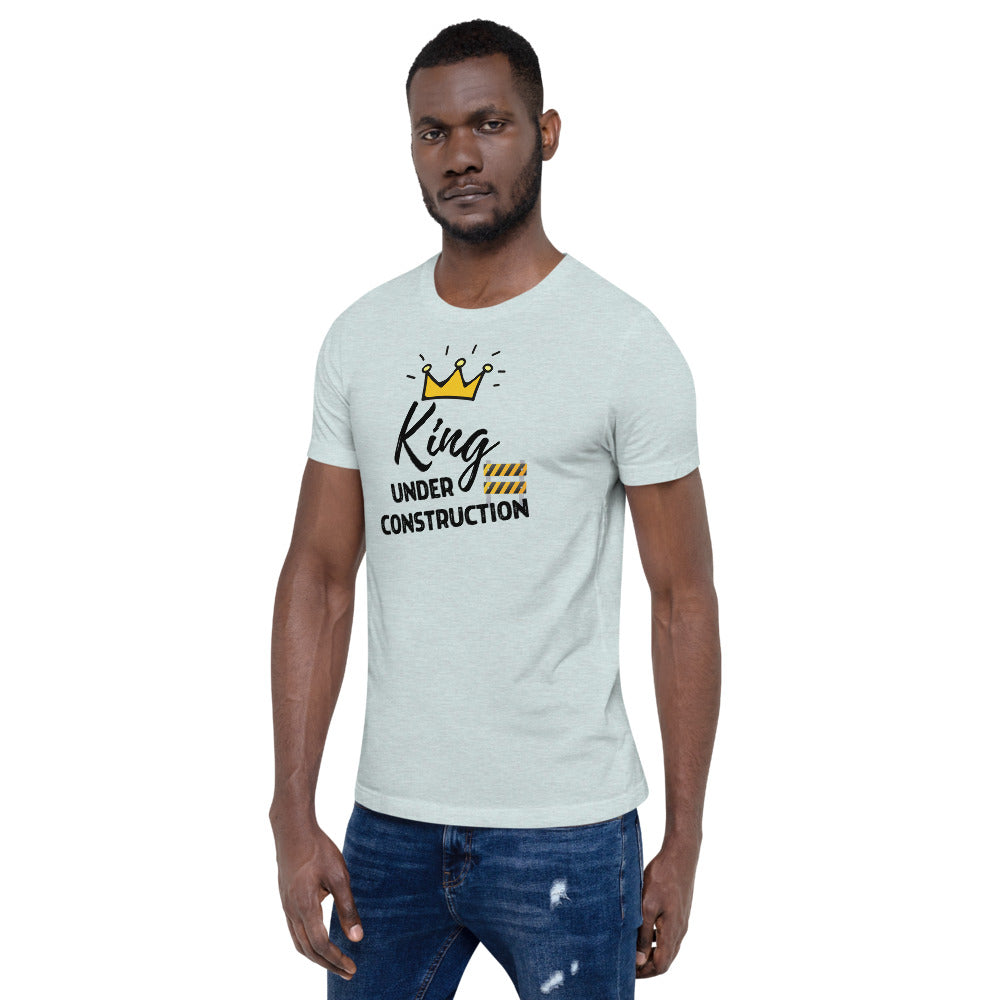 King Under Construction Emoji T-Shirt