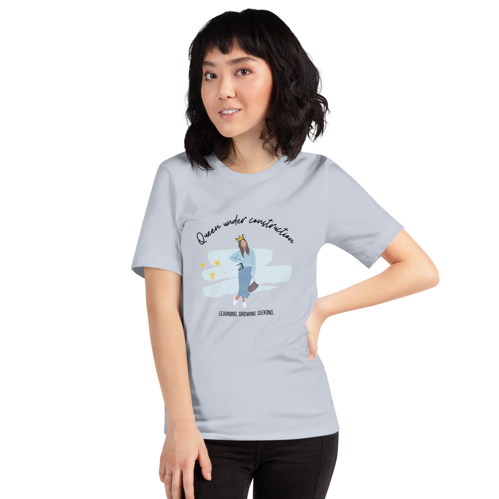 Queen Under Construction - Short-Sleeve Unisex T-Shirt