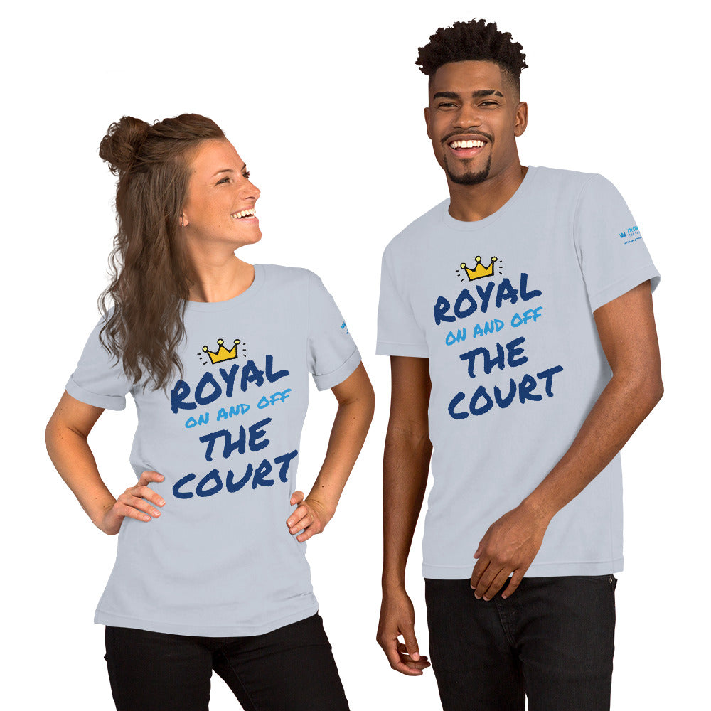Royal On & Off the Court - Short-Sleeve Unisex T-Shirt