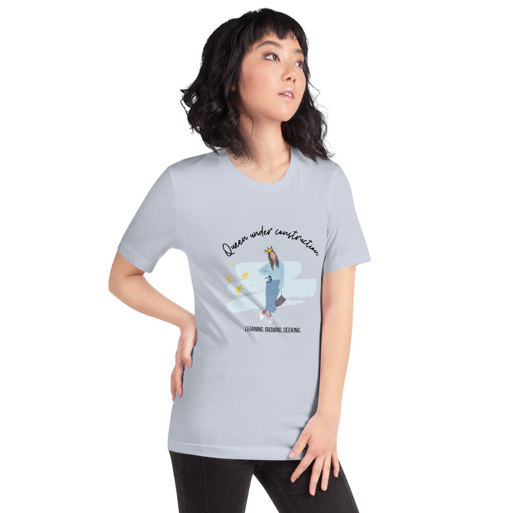Queen Under Construction - Short-Sleeve Unisex T-Shirt