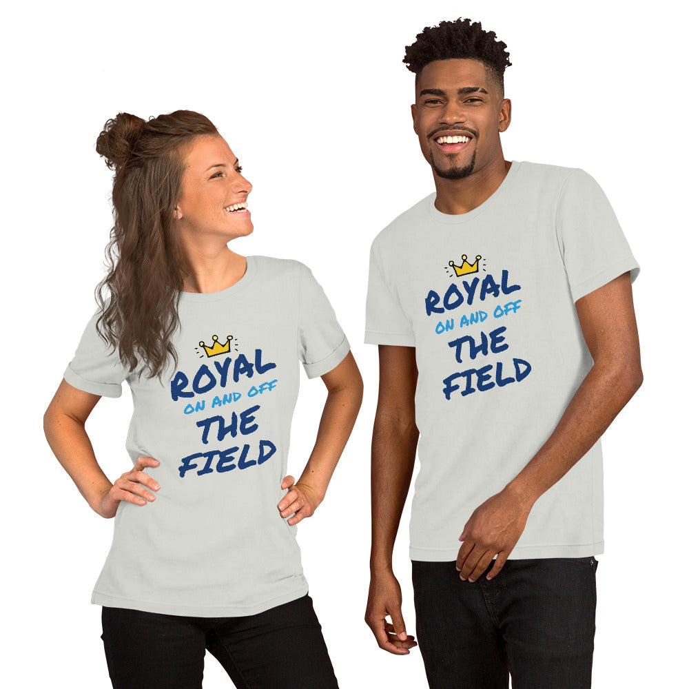Royal On & Off the Field - Short-Sleeve Unisex T-Shirt