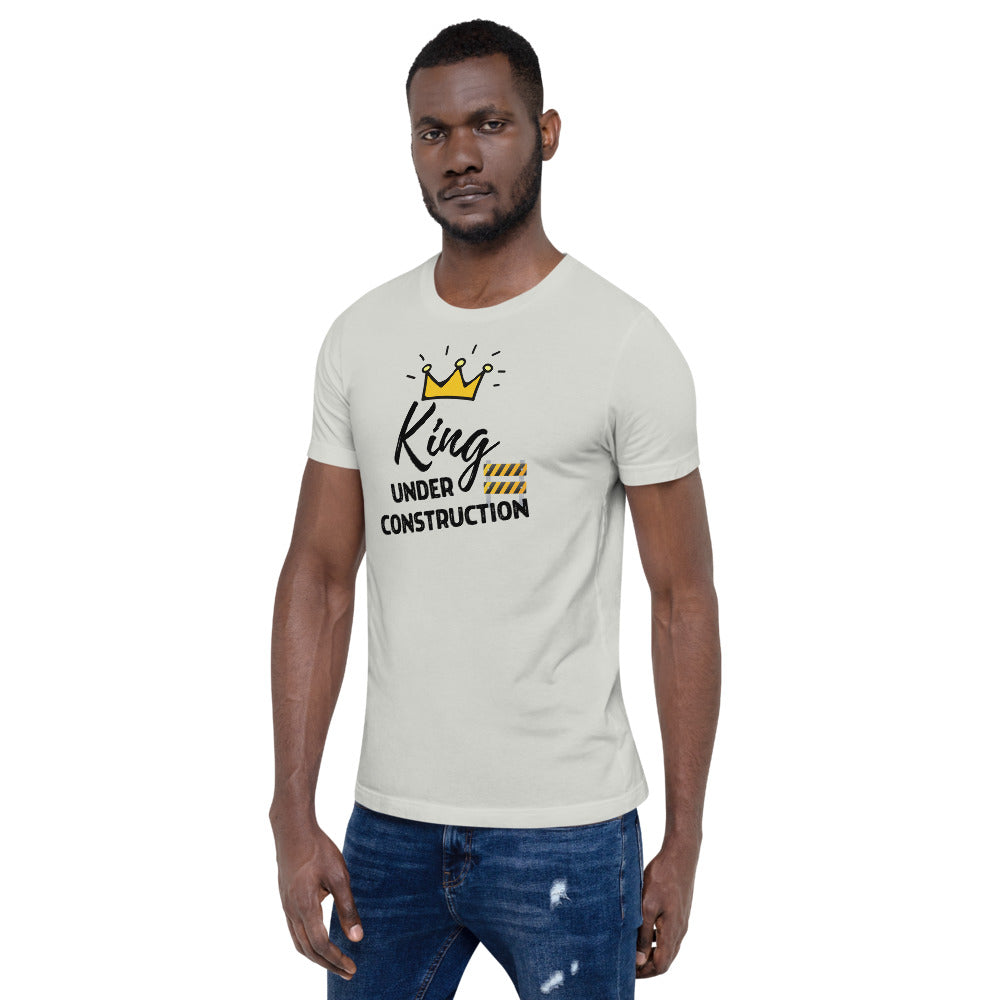 King Under Construction Emoji T-Shirt