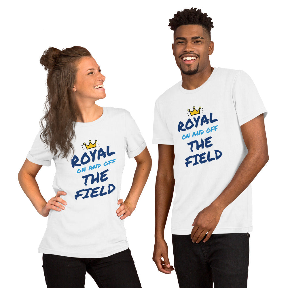 Royal On & Off the Field - Short-Sleeve Unisex T-Shirt