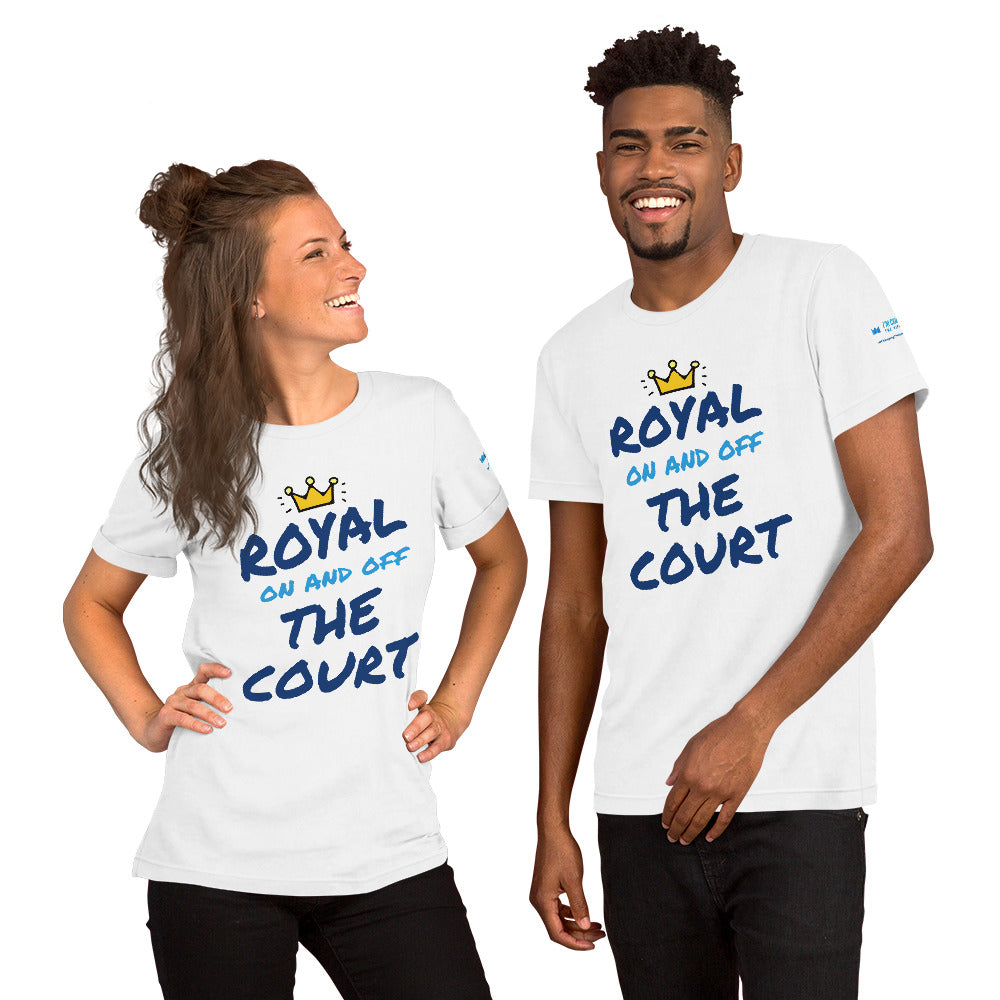 Royal On & Off the Court - Short-Sleeve Unisex T-Shirt