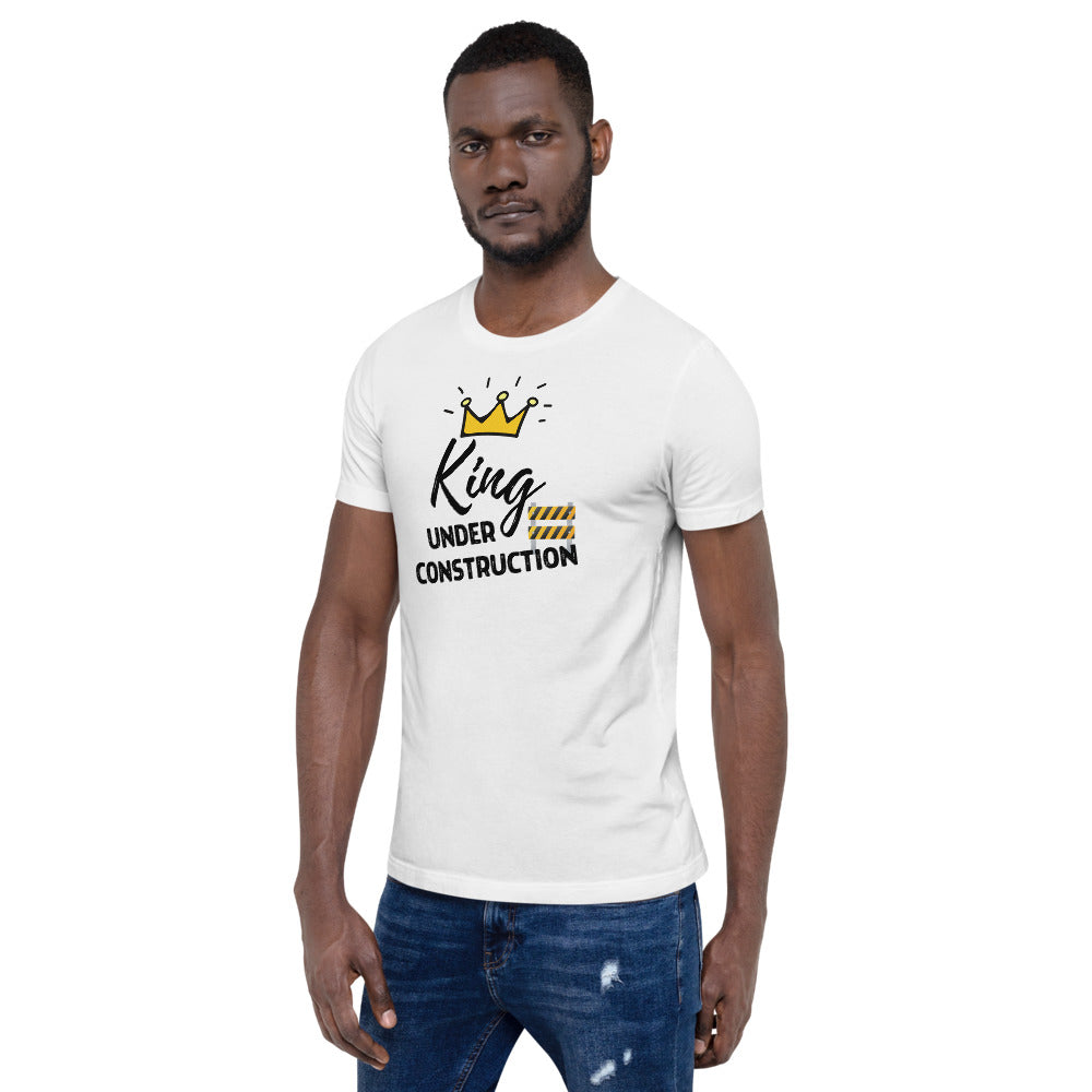 King Under Construction Emoji T-Shirt