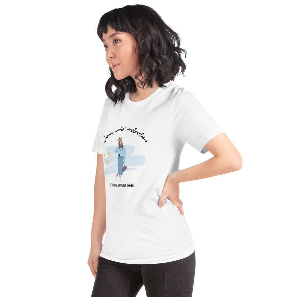 Queen Under Construction - Short-Sleeve Unisex T-Shirt