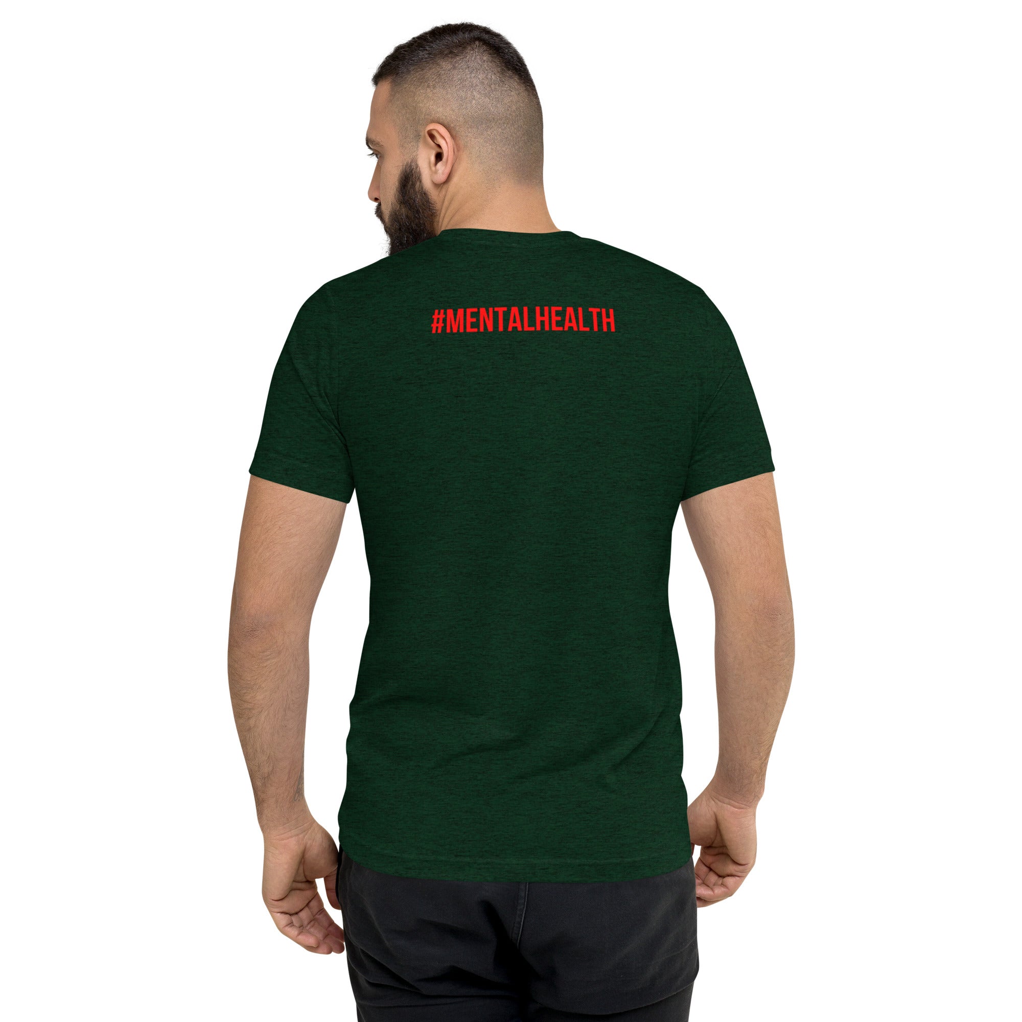 Change the Narrative, Change the World, Terps (#mentalhealth on back)