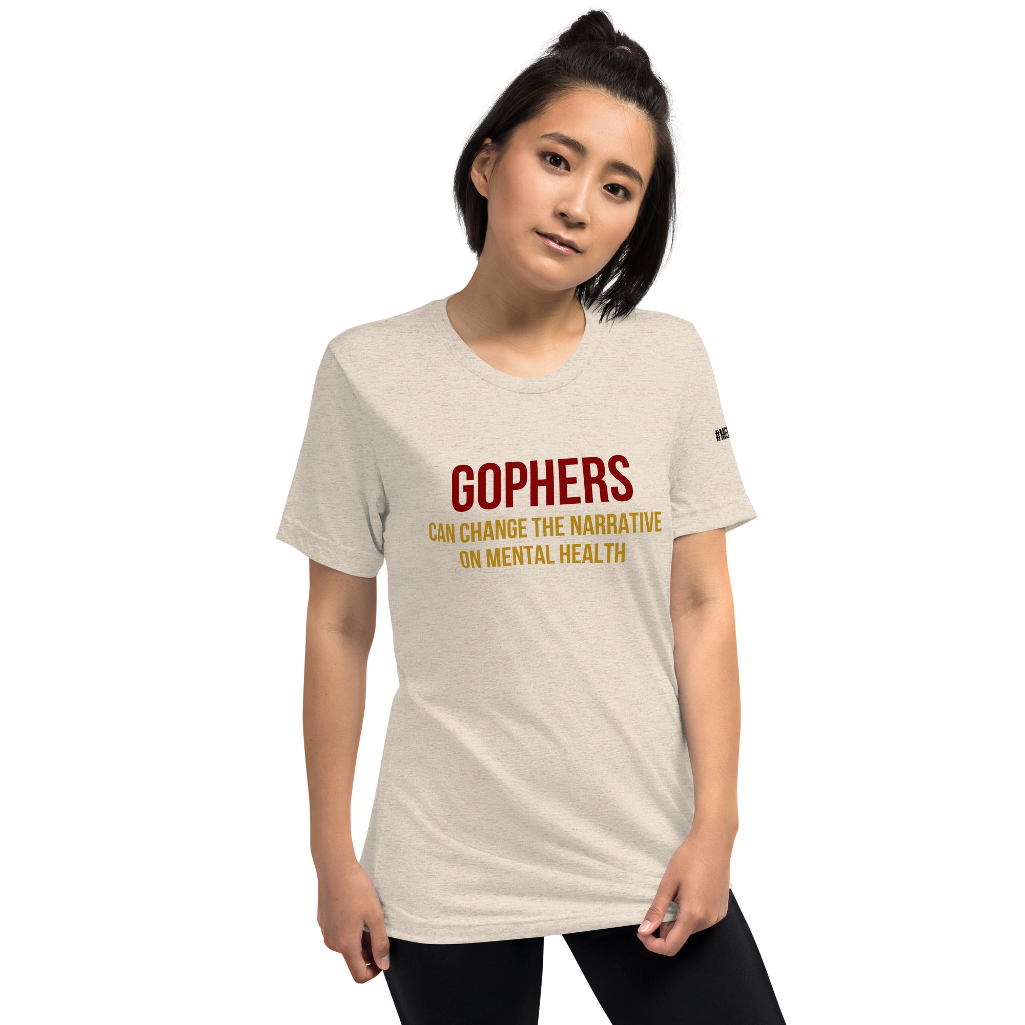 Gophers Can Change the Narrative - #MentalHealth on sleeve