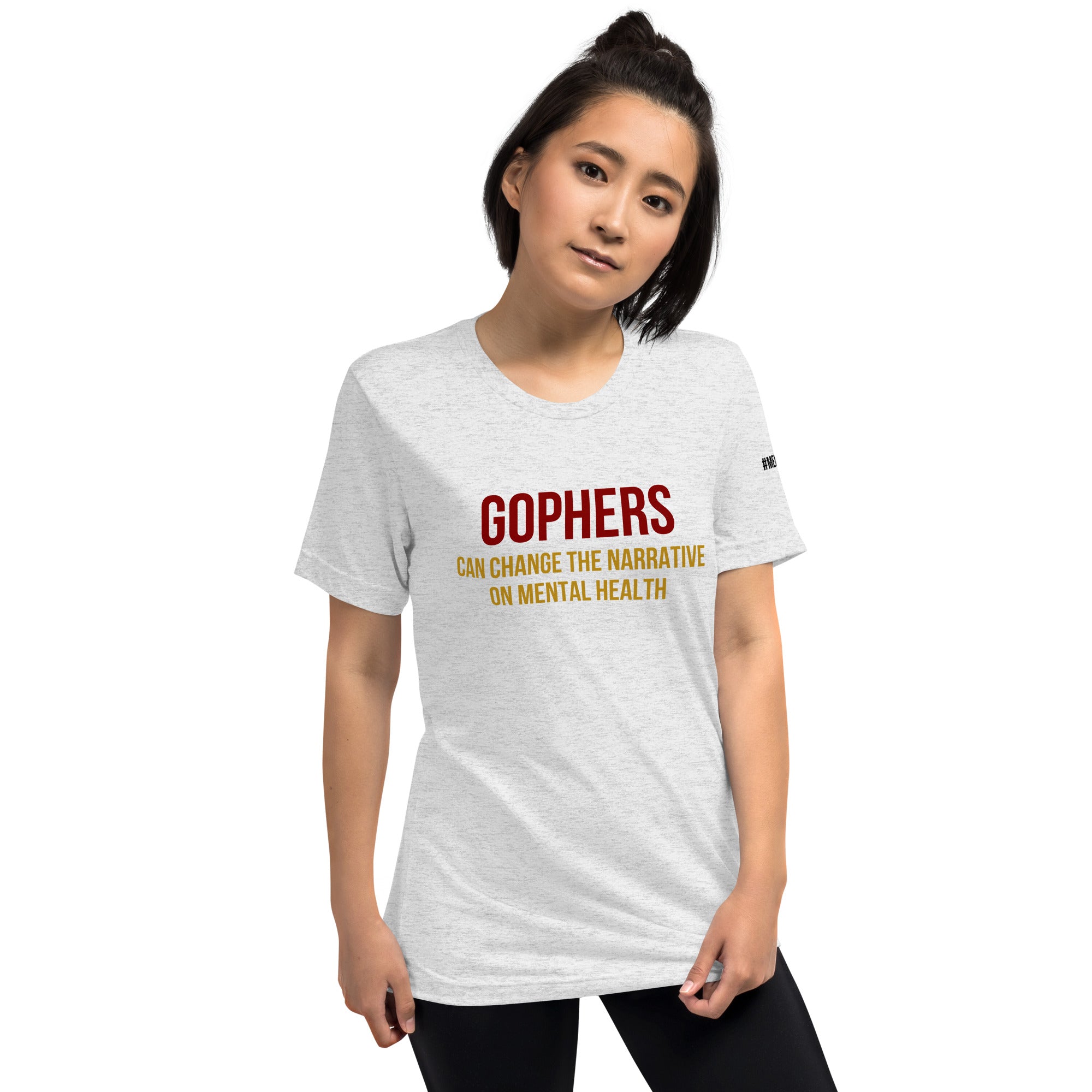 Gophers Can Change the Narrative - #MentalHealth on sleeve