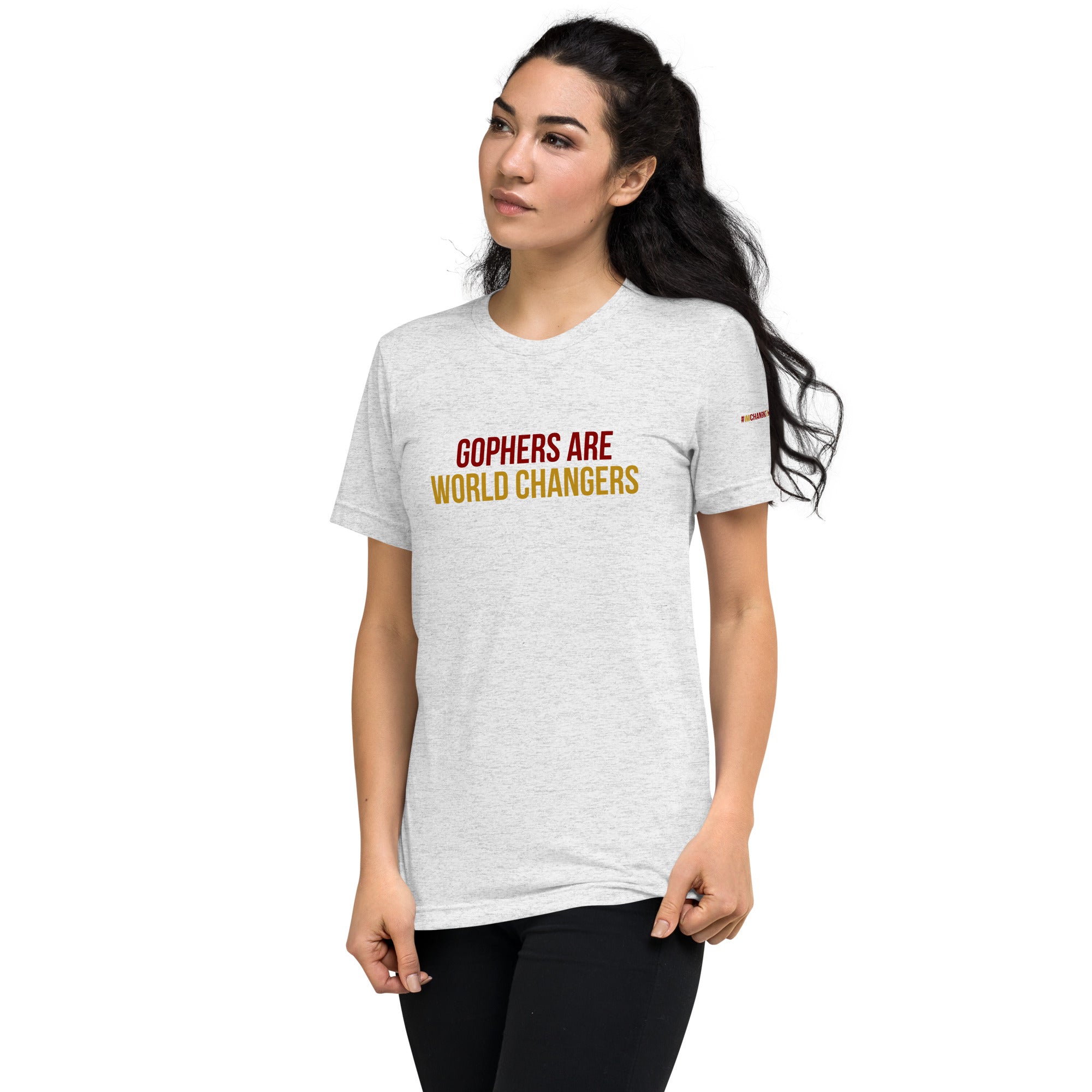 Gophers are World Changers - #ICTN on sleeve