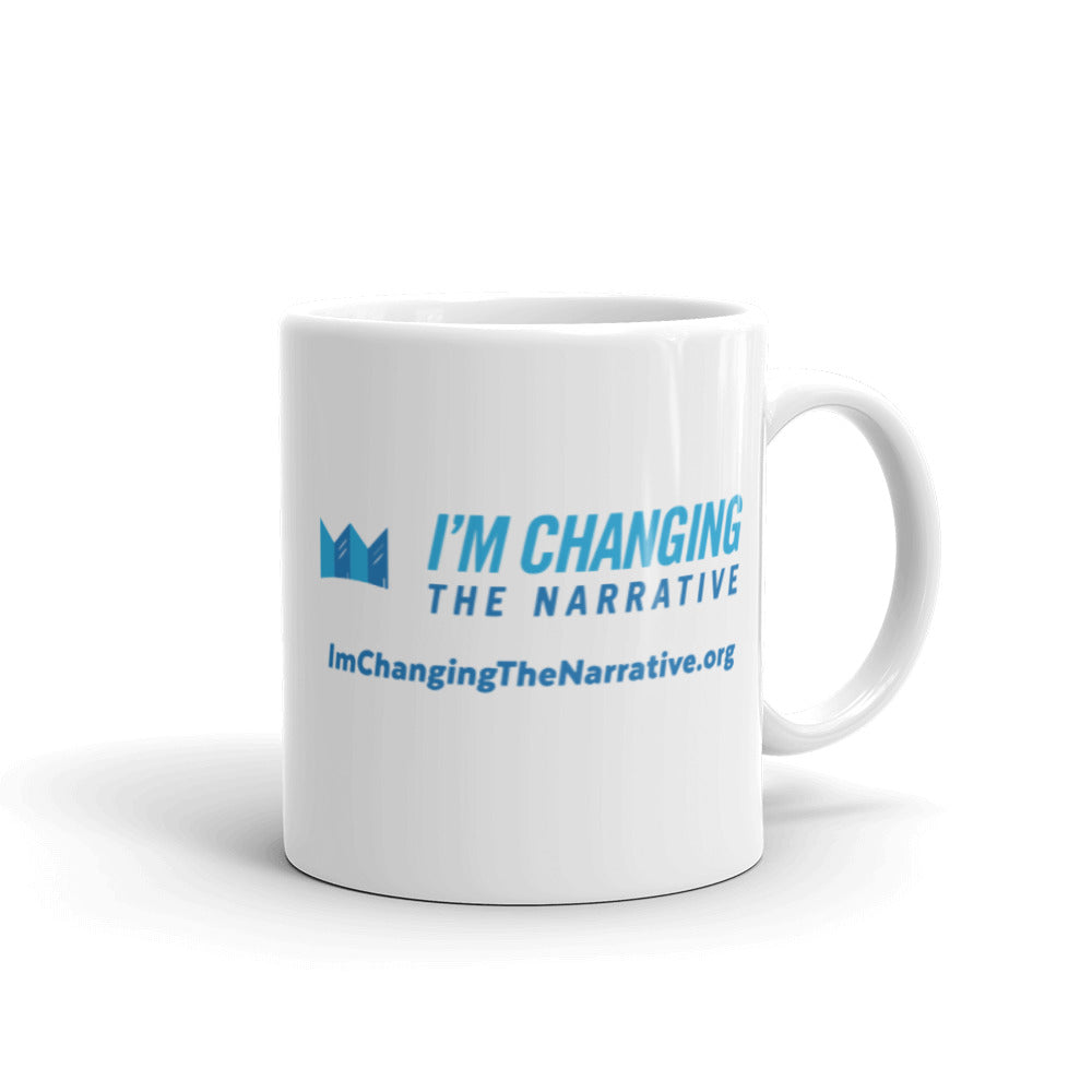 Blue ROYAL glossy mug