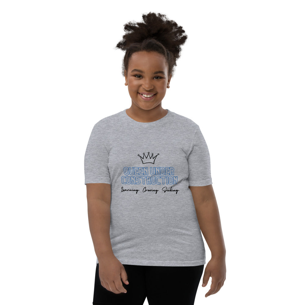 Queen Under Construction - Youth Short Sleeve T-Shirt