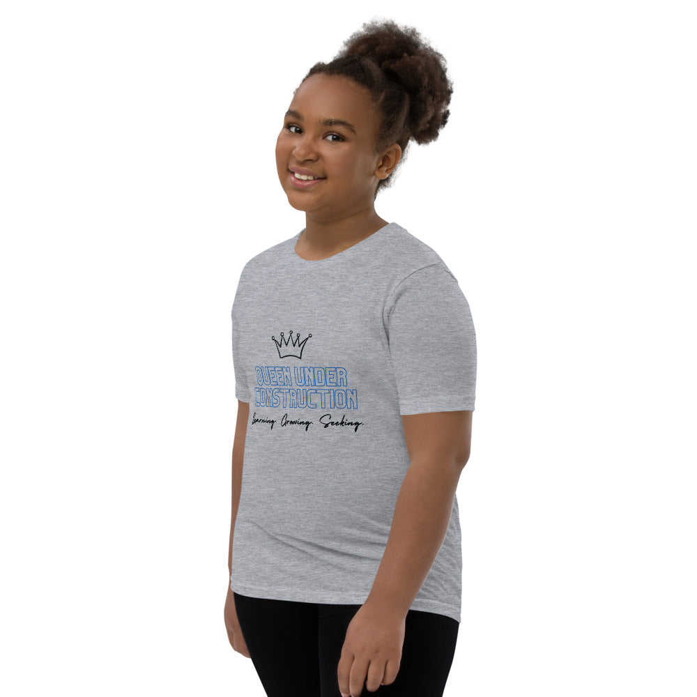 Queen Under Construction - Youth Short Sleeve T-Shirt