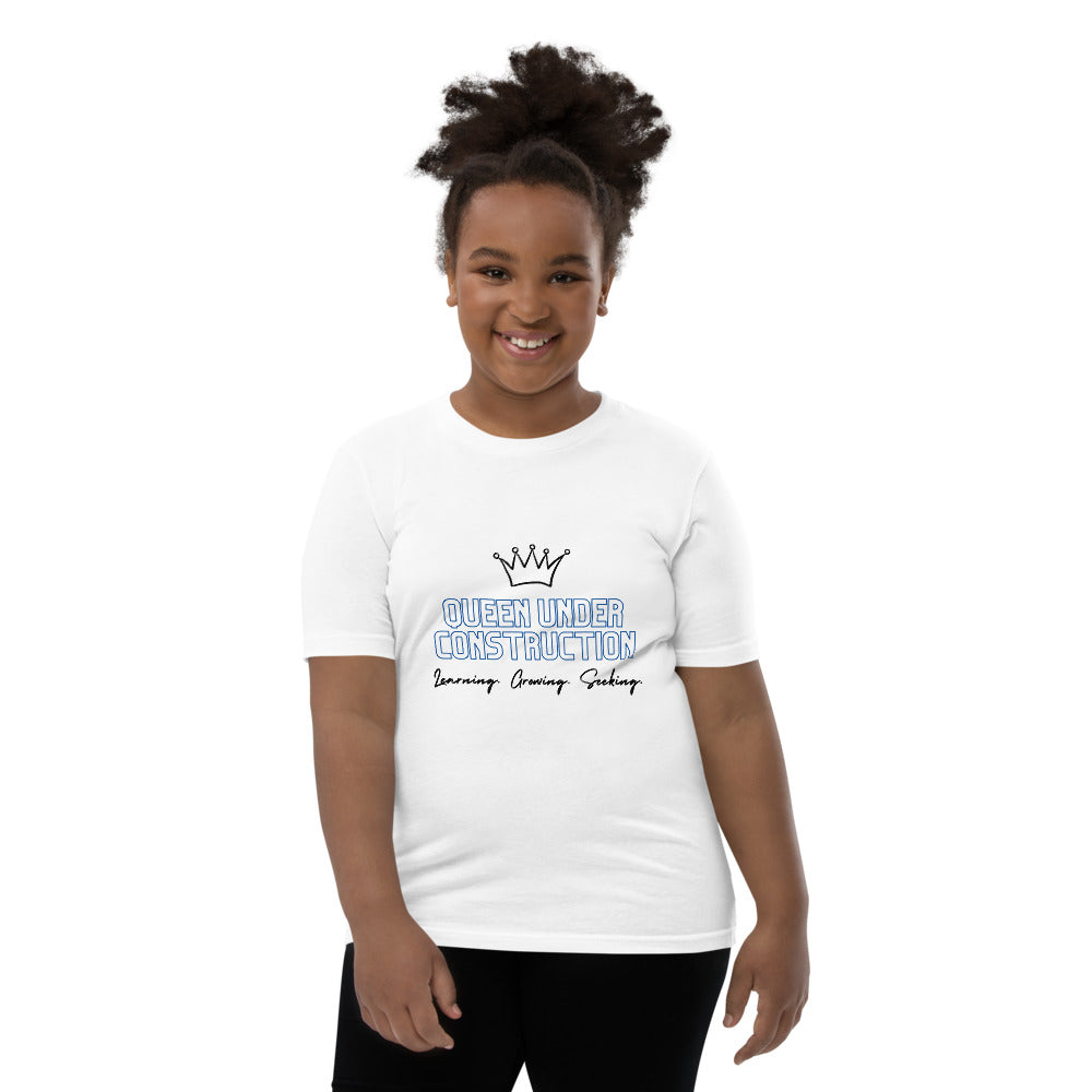Queen Under Construction - Youth Short Sleeve T-Shirt