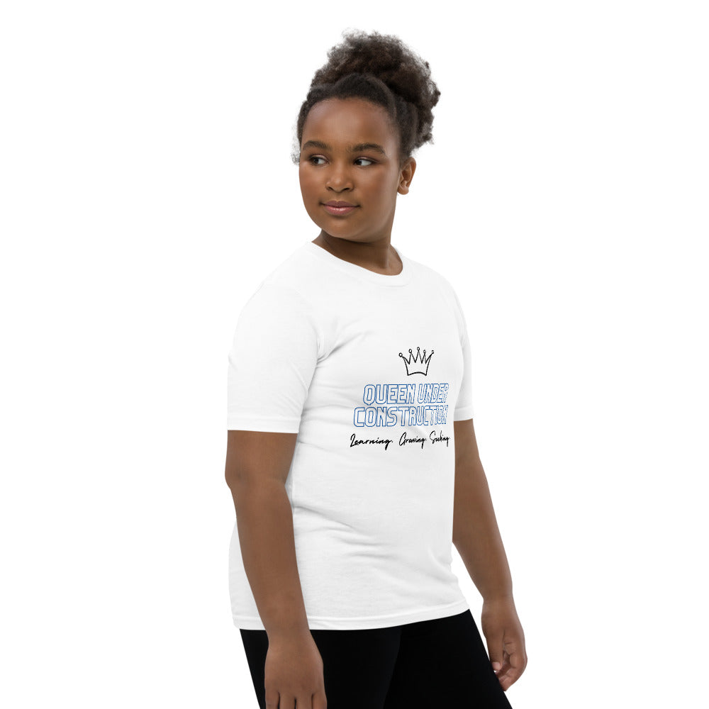 Queen Under Construction - Youth Short Sleeve T-Shirt