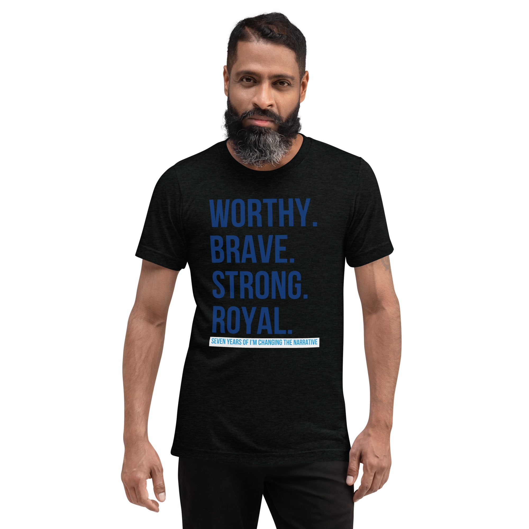 Worthy, Brave, Strong - short sleeve t-shirt