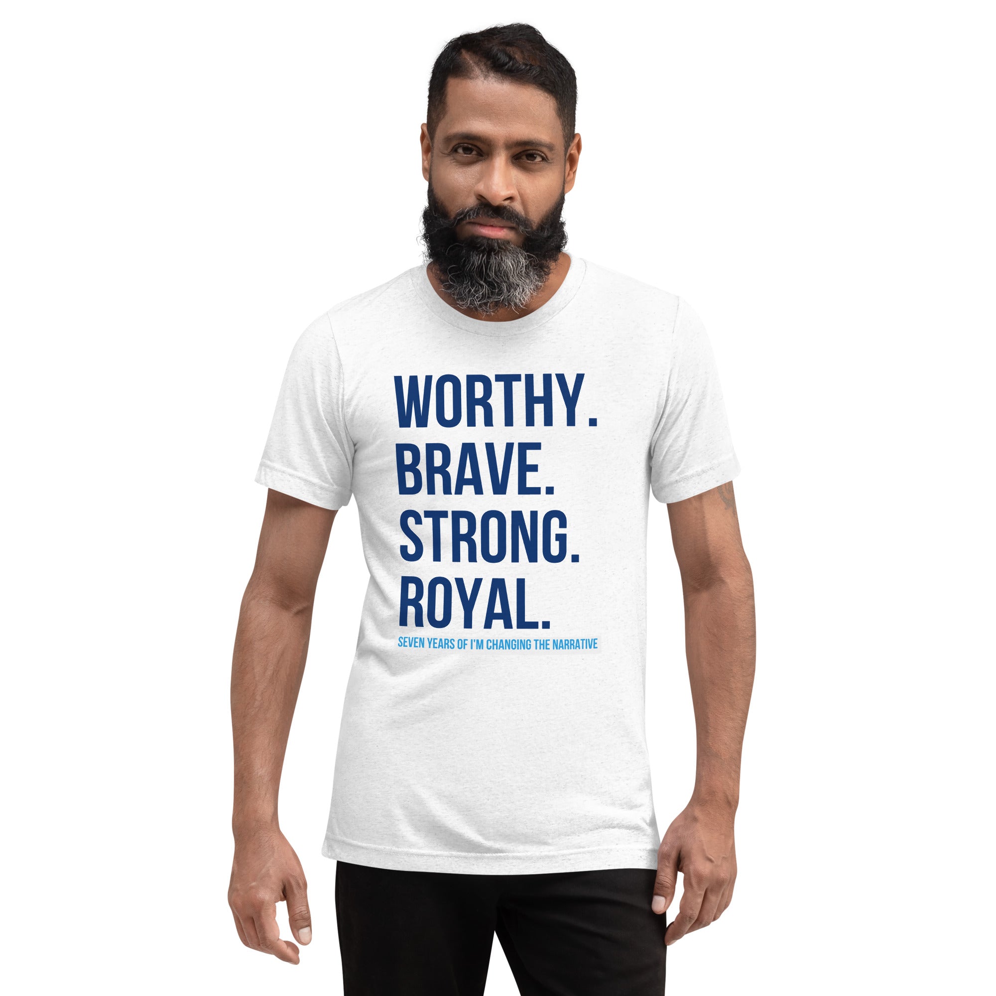 Worthy, Brave, Strong - short sleeve t-shirt