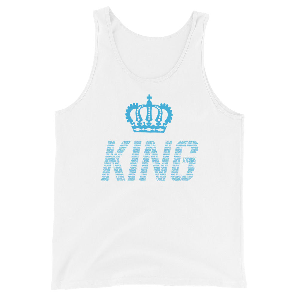 Blue KING Tank Top