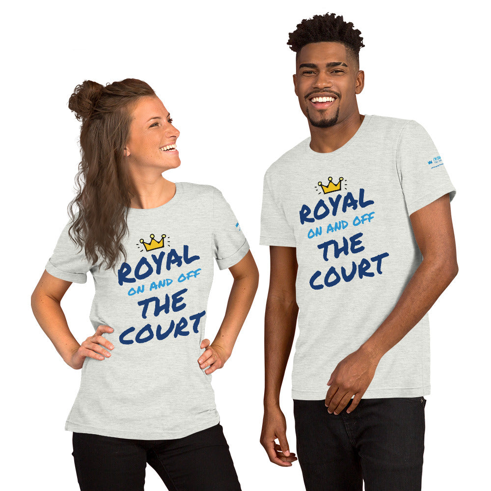Royal On & Off the Court - Short-Sleeve Unisex T-Shirt