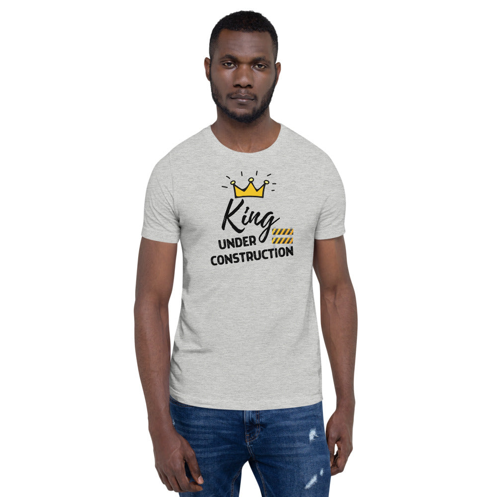 King Under Construction Emoji T-Shirt