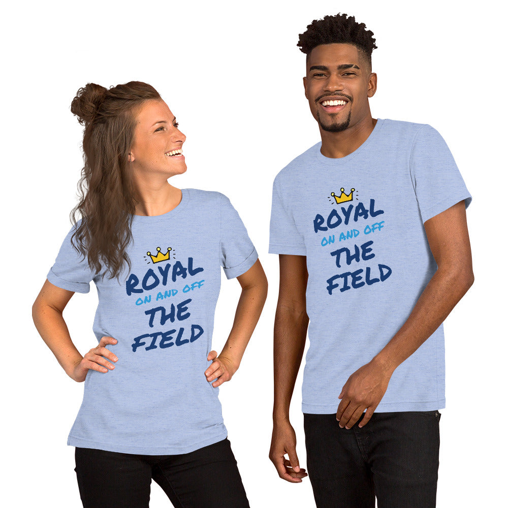 Royal On & Off the Field - Short-Sleeve Unisex T-Shirt