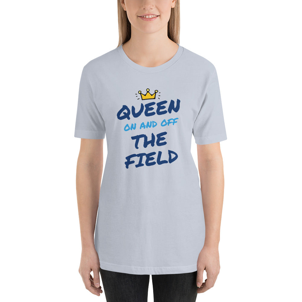 Queen On & Off Field - Short-Sleeve Unisex T-Shirt