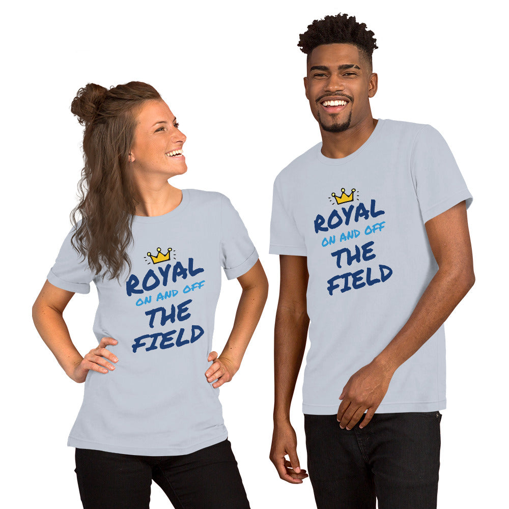 Royal On & Off the Field - Short-Sleeve Unisex T-Shirt