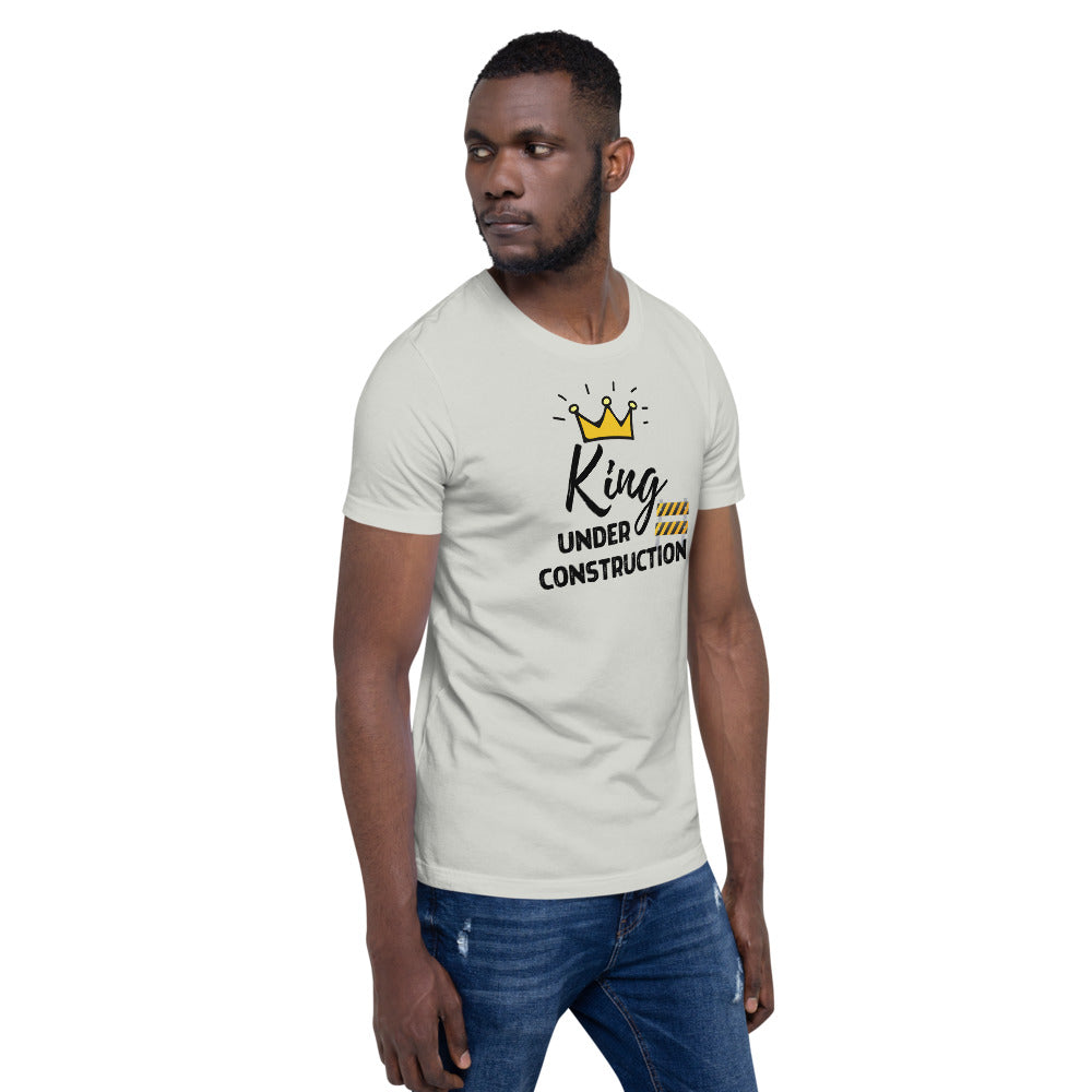 King Under Construction Emoji T-Shirt