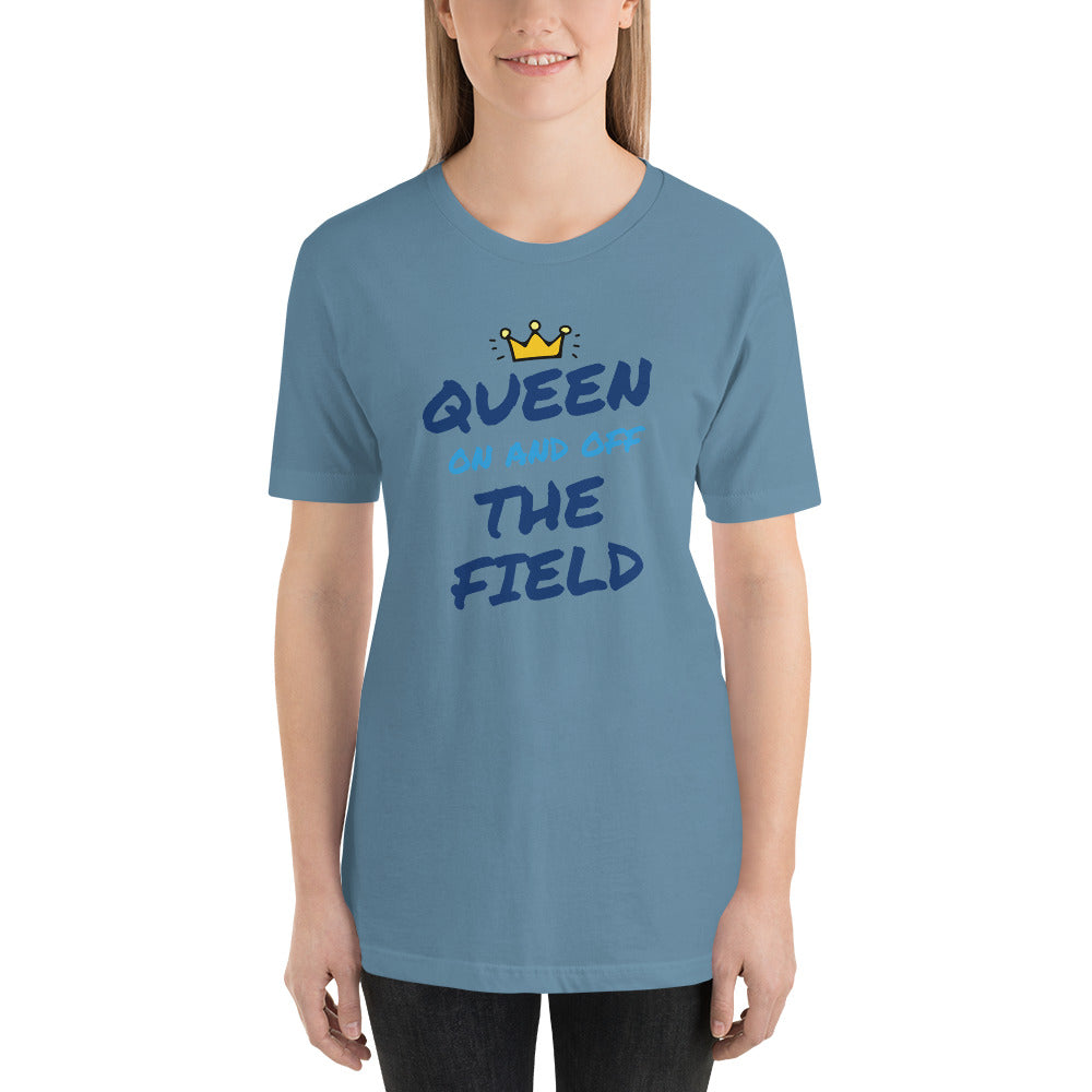 Queen On & Off Field - Short-Sleeve Unisex T-Shirt