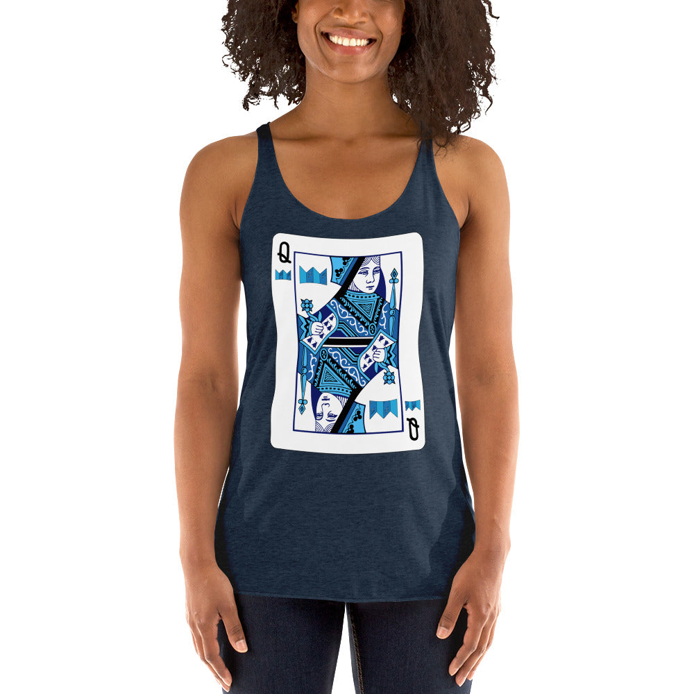 Queen of Cards Women's Racerback Tank