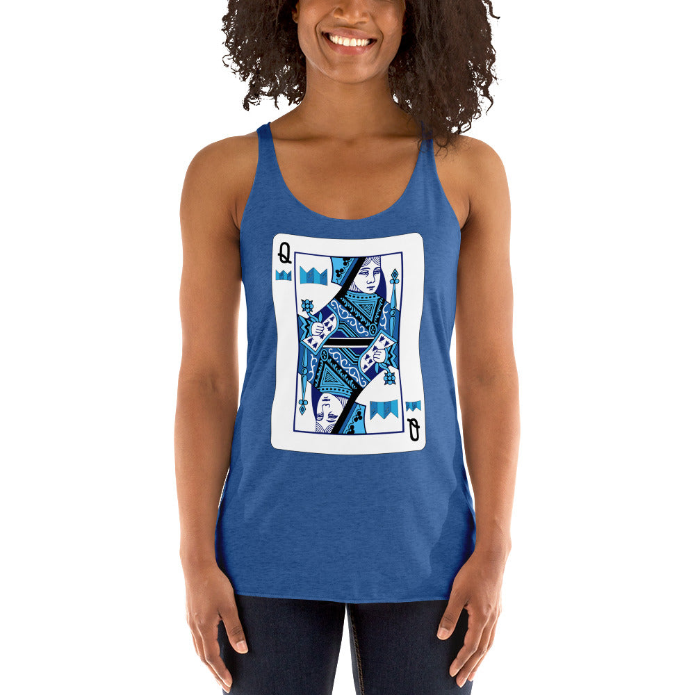 Queen of Cards Women's Racerback Tank