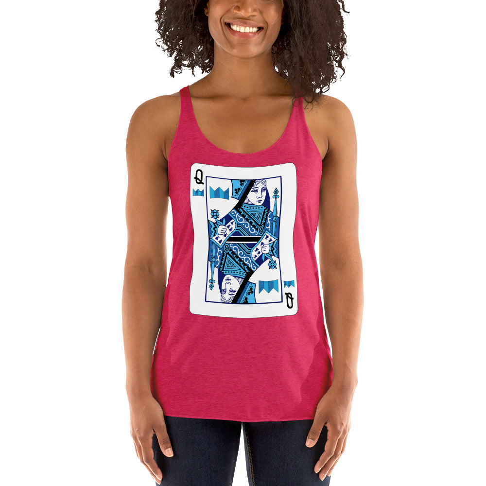 Queen of Cards Women's Racerback Tank