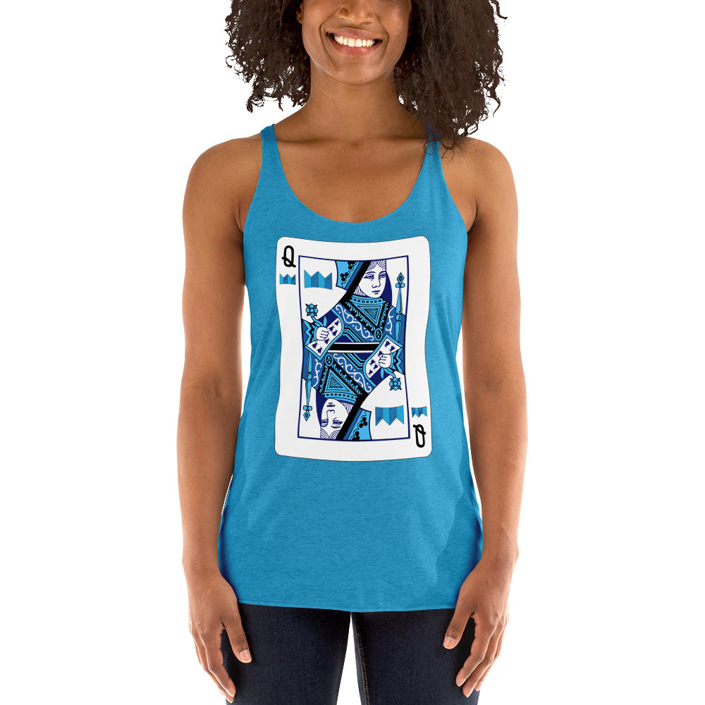 Queen of Cards Women's Racerback Tank