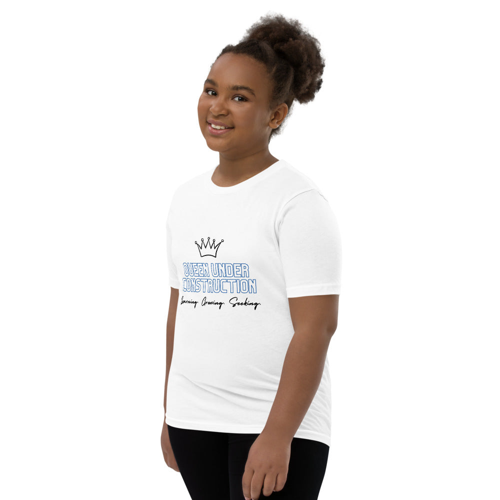 Queen Under Construction - Youth Short Sleeve T-Shirt